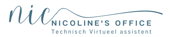 Logo Nicoline's Office - ga naar de homepage